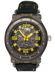 SYNCHRO II Yellow Skeleton Automatic