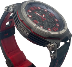 SYNCHRO II Red Skeleton Automatic