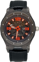 SYNCHRO R Orange Skeleton Automatic