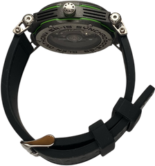 SYNCHRO R Green Skeleton Automatic